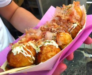 takoyaki street food japan