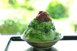 kakigori sweets and desserts